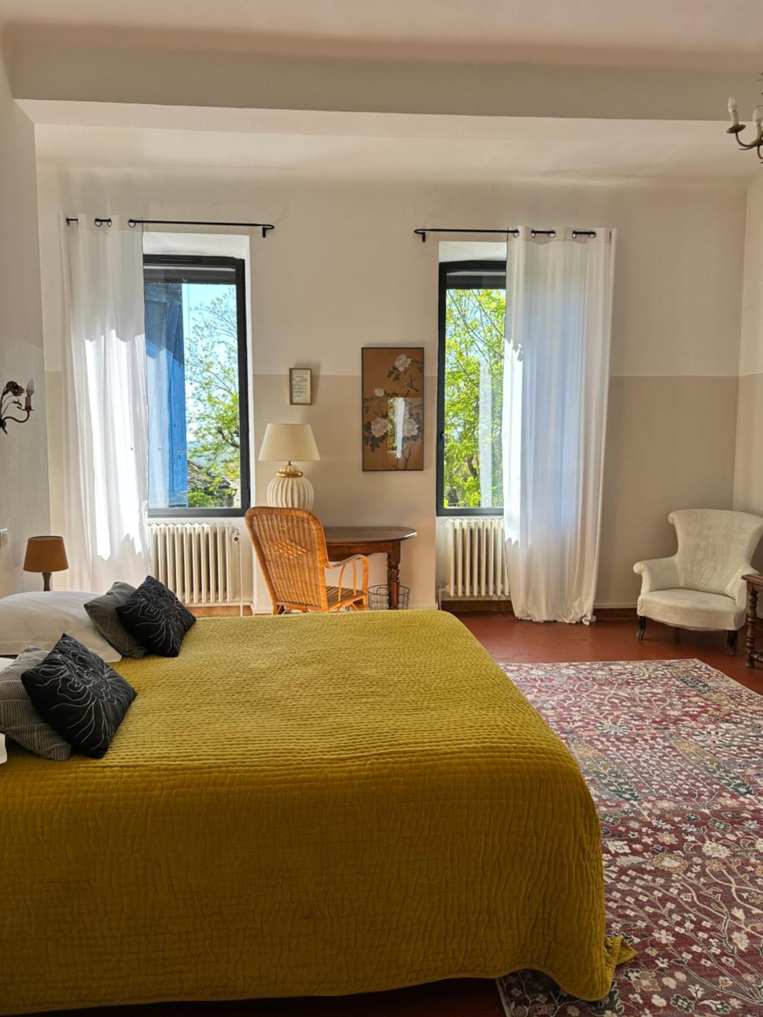 Chambre D'Hote La Beaudine Forcalquier Exterior foto